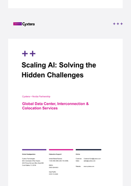 Scaling AI: Solving the Hidden Challenges