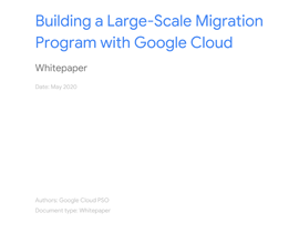 The Google Cloud Adoption Framework