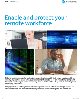 Enable and protect your remote workforce
