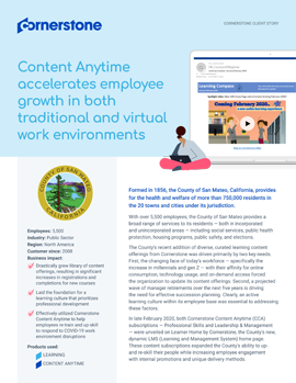 Content Anytime accelerates employee growth in both traditional and virtual work environments